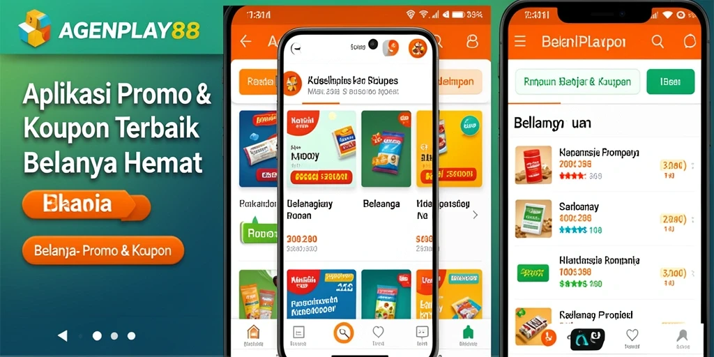 Antarmuka pengguna AGENPLAY88 dengan berbagai pilihan kupon menarik.