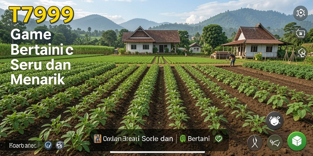 Tampilan antarmuka permainan T9999 yang menarik dan interaktif.