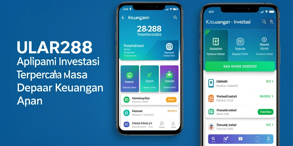 Tampilan antarmuka user-friendly ULAR288 untuk investasi Anda.
